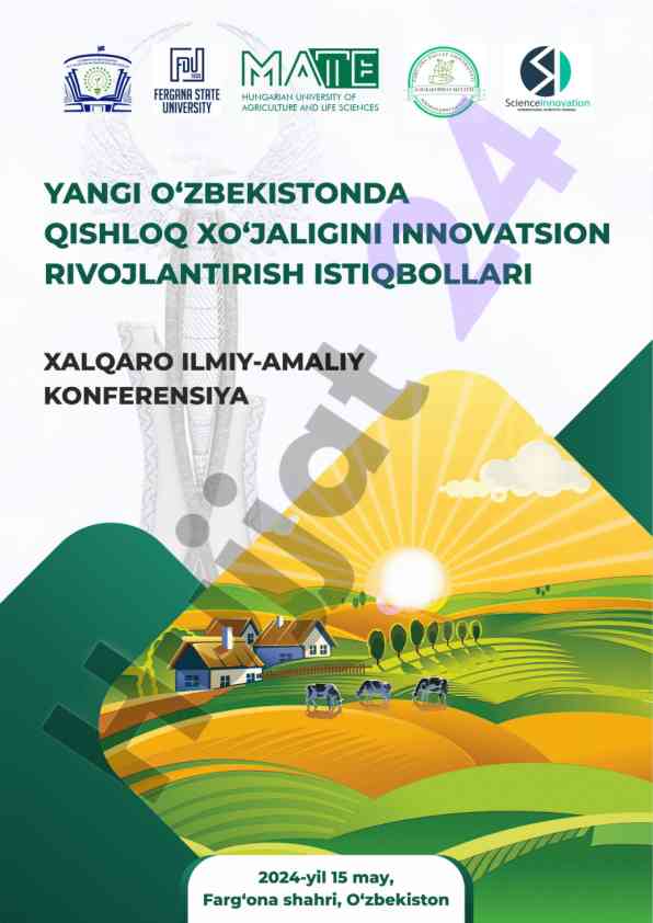 Qishloq xo‘jaligini innovatsion rivojlantirish istiqbollari