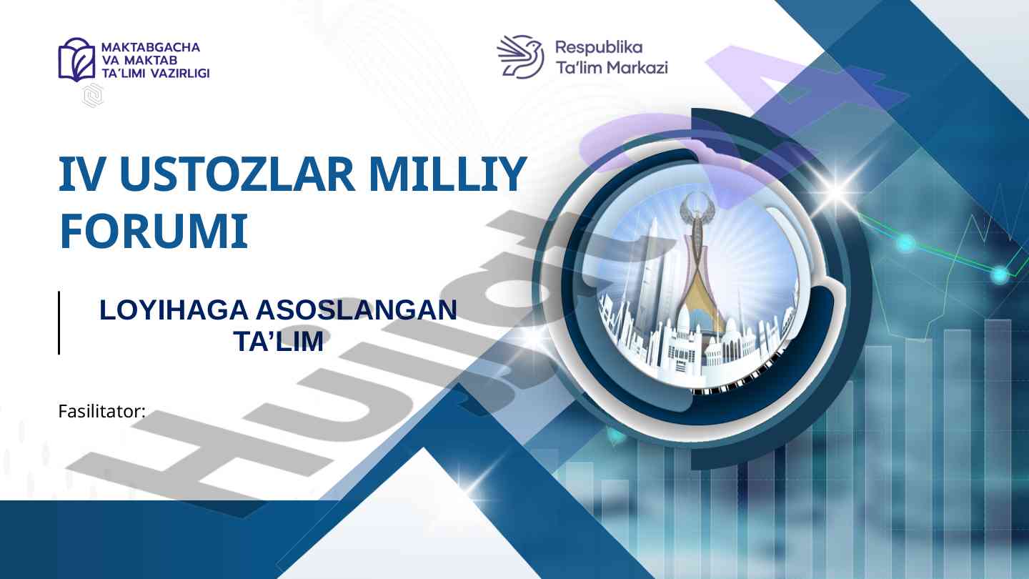 Ta'lim ustozlar forumida takliflar va tadqiqotlar