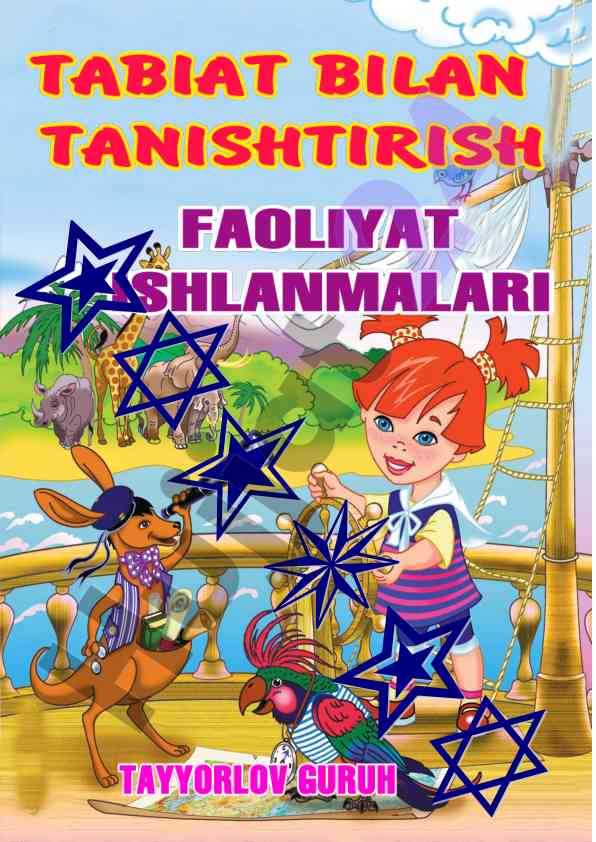 Mavzular va faoliyatlar bo‘yicha dars ishlanmalari