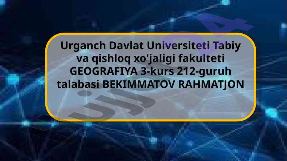 Mashinasozlik sanoatiga ta'sir ko'rsatadigan omillar