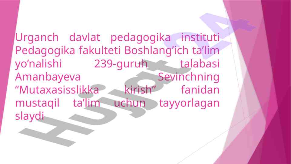 O’qish malakalarining sifatlari: to’g’ri, tez, ongli o’qish
