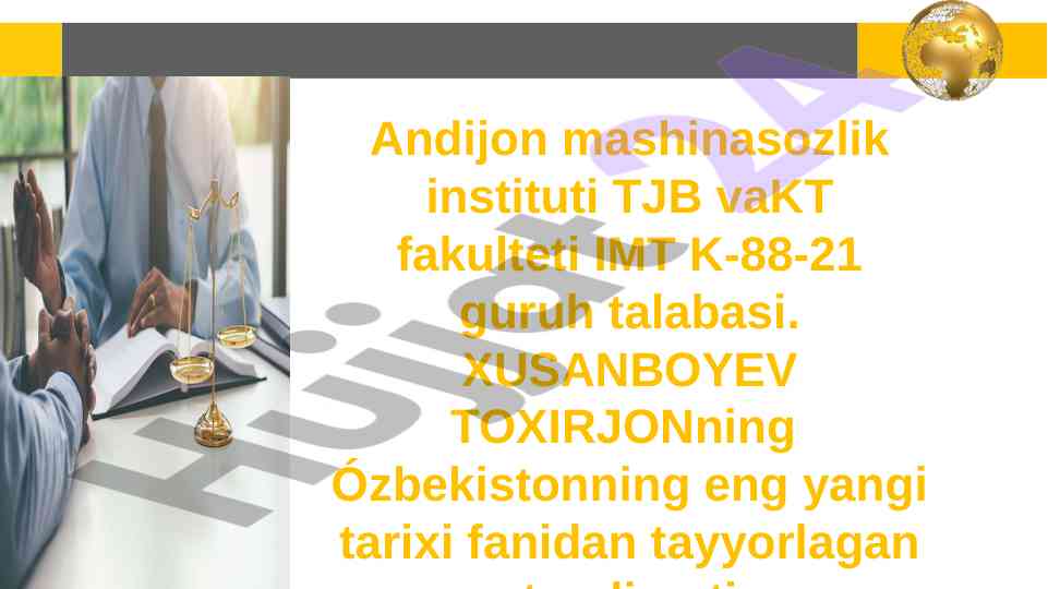 Ijtimoiy tenglik va davlatning mehnat faoliyati