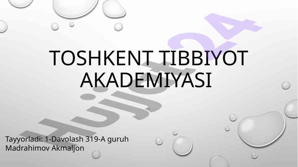 Qorinning topografik sohalari tahlili