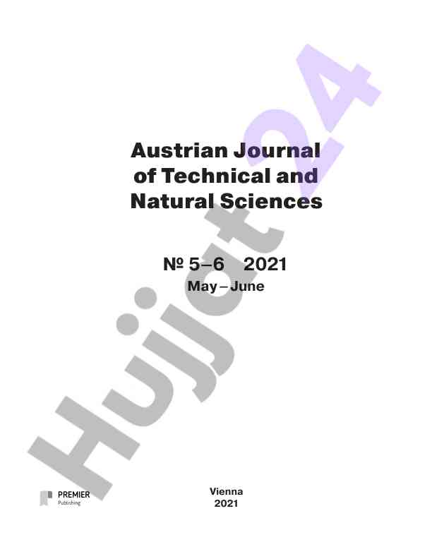 Austrian journal of technical and natural sciences 2021