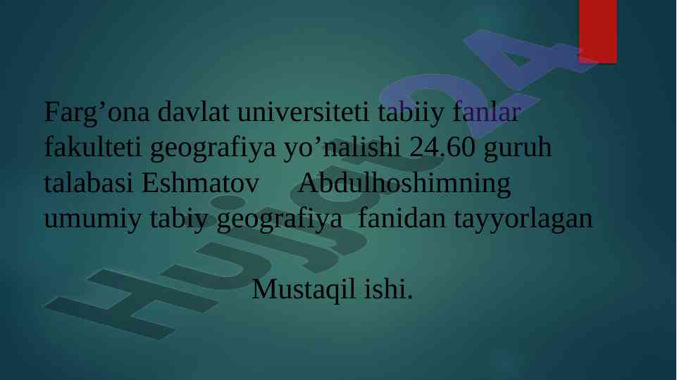 Mahalliy shamollarni o'rganish va ta'siri