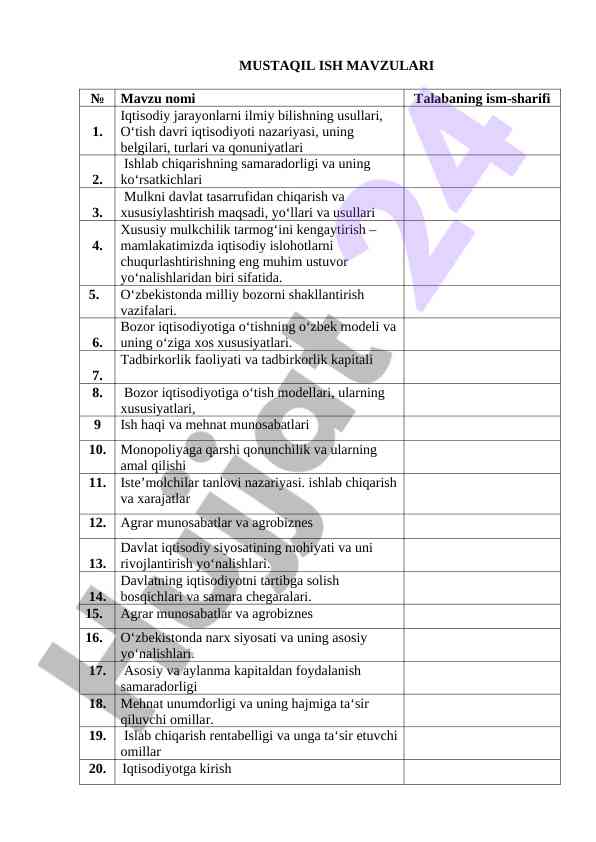 Iqtisodiy jarayonlarni ilmiy bilish usullari