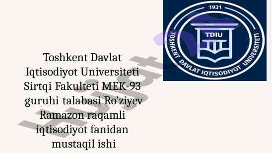 Raqamli iqtisodiyotda mobil texnologiyalar tahlili