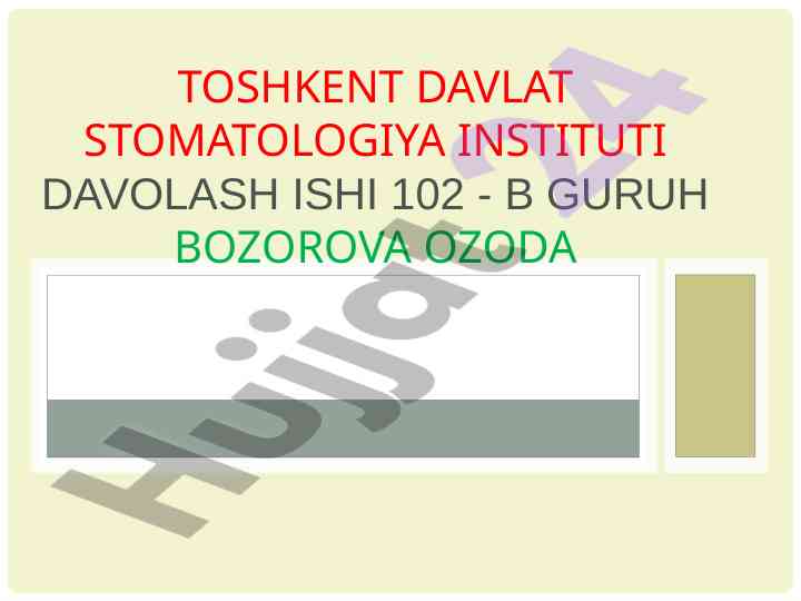 Tashqi xotira qurilmalari va ularning foydalanilishi