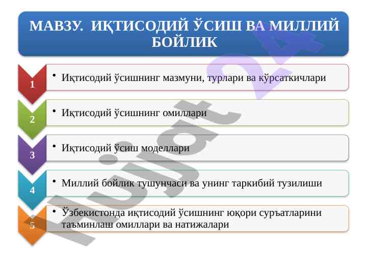 Investitsiya tovarlari va mehnat unumdorligi tahlili