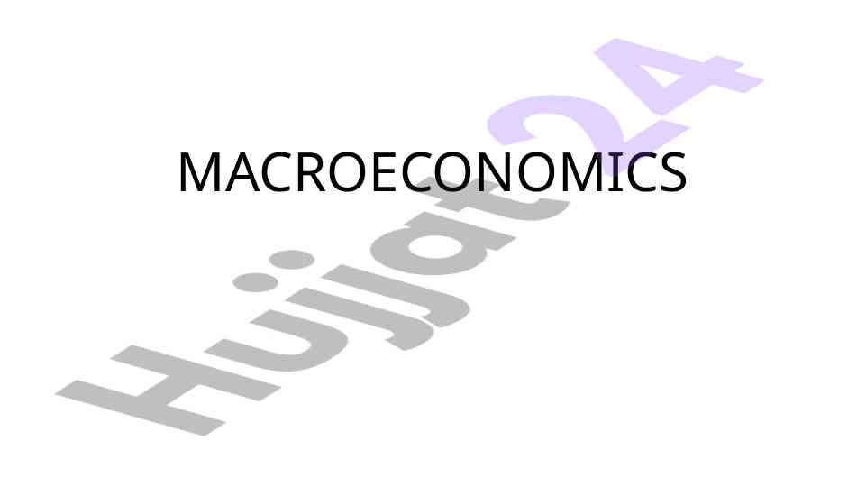 Macroeconomics davr fazalari va iste'mol grafigi