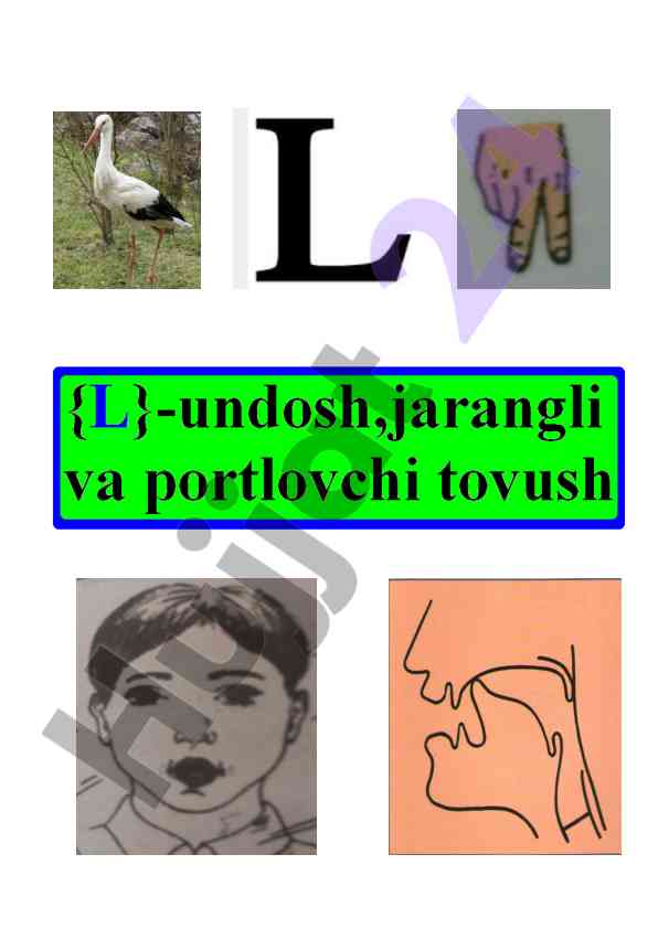 L tovushi bilan bo'g'inlar yaratish ta'limi