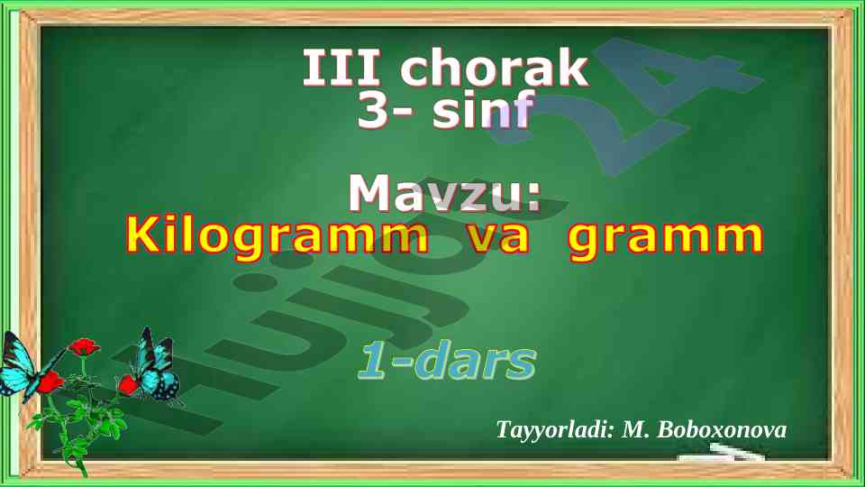 Mavzu asosida mustaqil ishlar tayyorlash usullari