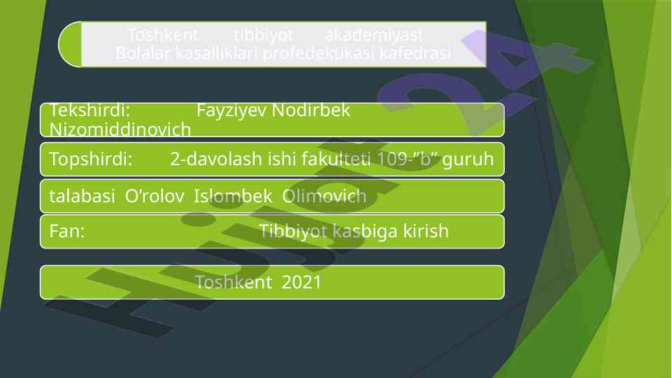 Akseleratsiya tushunchasi va rivojlanish