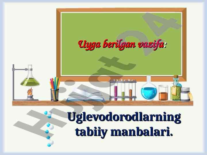 Uglevodorodlar tabiiy manbalari va spirtlar