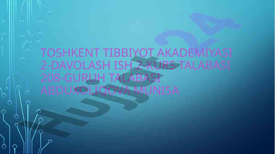 Islom dini va uning asosiy oqimlari haqida