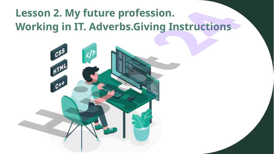 Future profession overview in it education