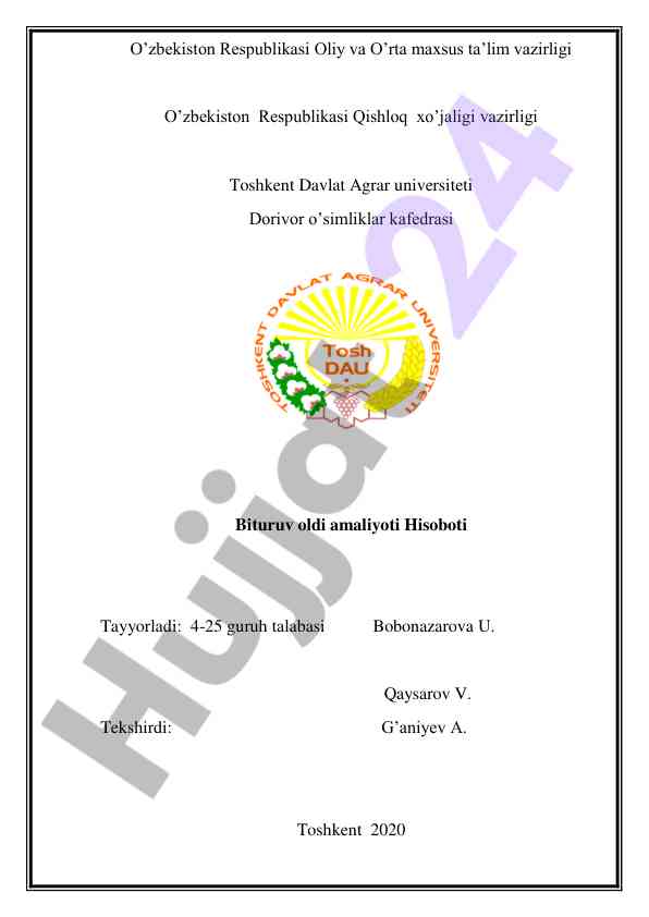 Dorivor o’tlardan choylarni qadoqlash jarayoni