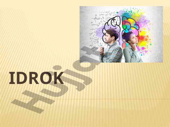 Idrok tushunchasi va fiziologik asoslari
