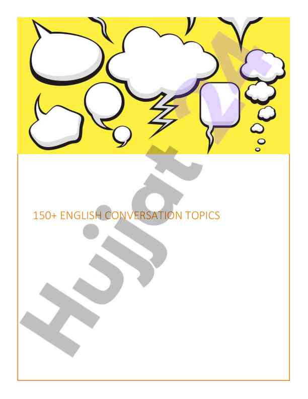 150+ english conversation topics for effective learning