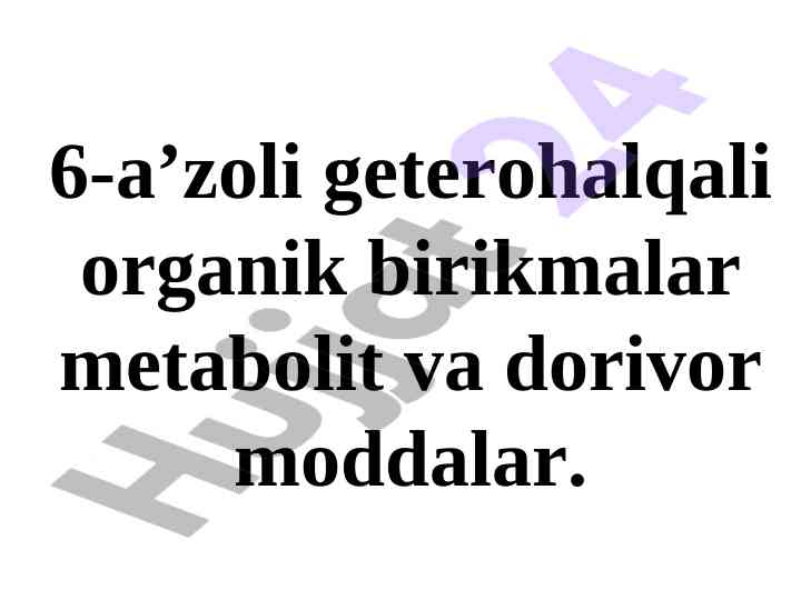 Nikotin kislota va uning tibbiyotdagi ahmiyati