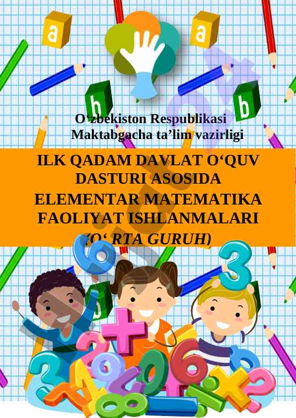 Elementar matematika faoliyat ishlanmalari