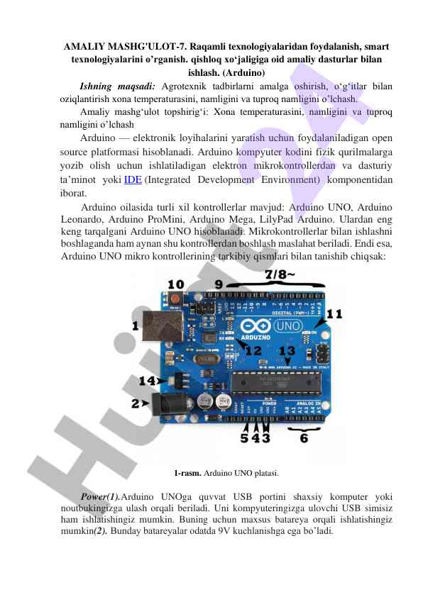 Raqamli texnologiyalar va smart texnologiyalar