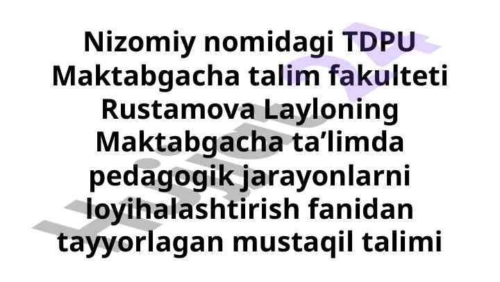 Axborot va pedagogik texnologiya tahlili