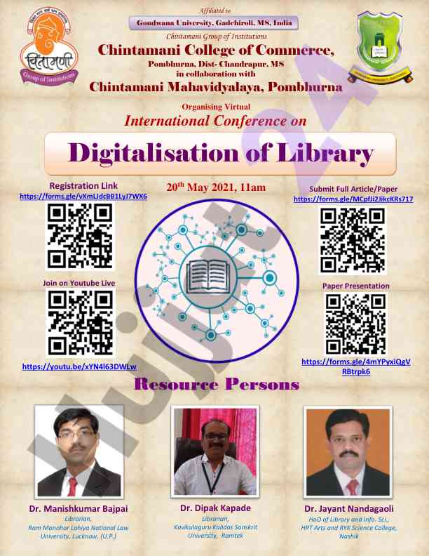 Digitalisation of library conference 2021 insights