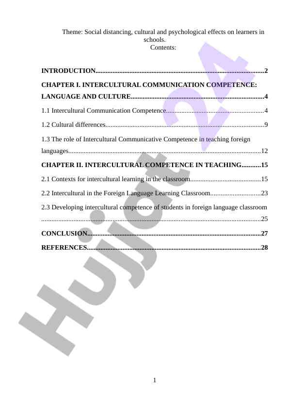 Cultural effects of social distancing on learners