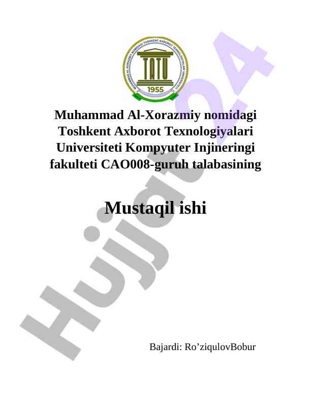 Superkompyuterlar va ularning xususiyatlari