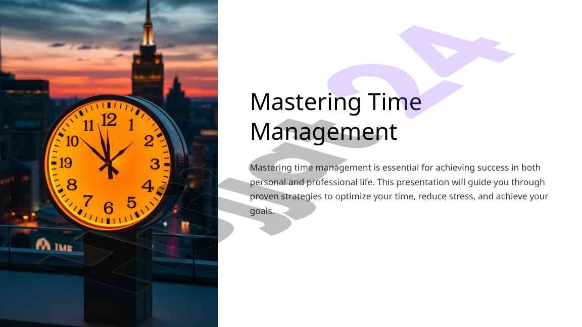 Mastering time management strategies for success