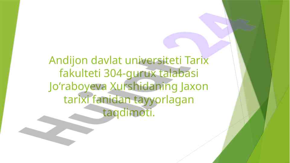 Hindiston boshqaruv tizimi va tabiati taqdimoti