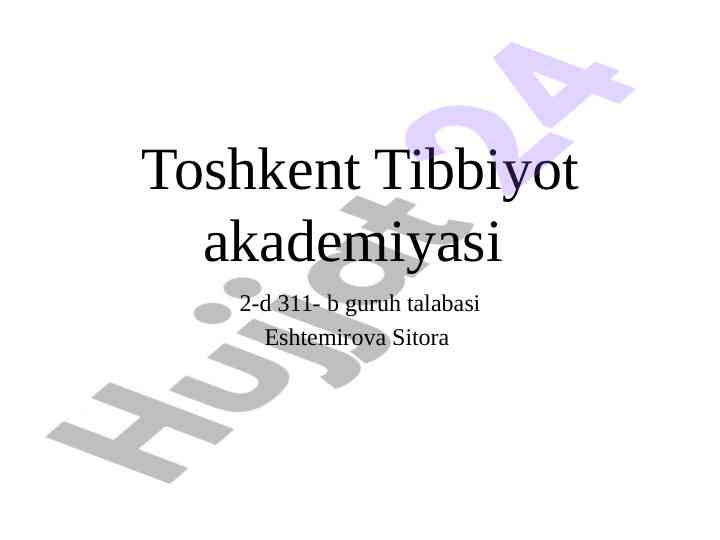 Antiaritmik vositalar va ularning ta'siri