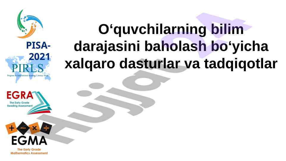 Pisa 2021 dasturining ta’lim sifatiga ta’siri