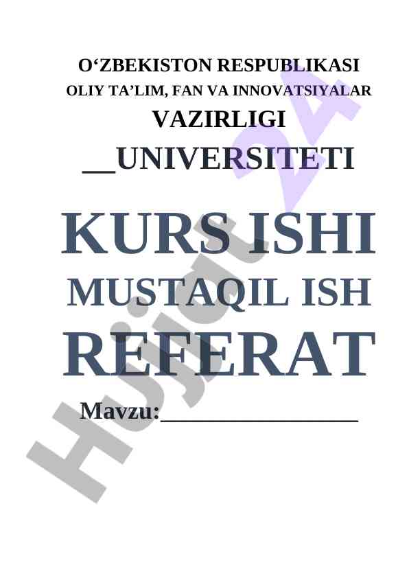 Asosiy Elementar Funksiyalarning N Tartibli Hosilalari