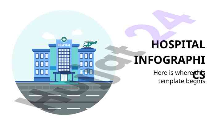 Hospital infographics about planets in solar system