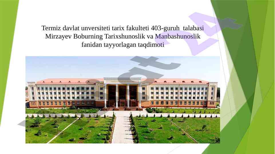 O‘zbekistonda o‘rta asrlar tarixing o‘rganilishi