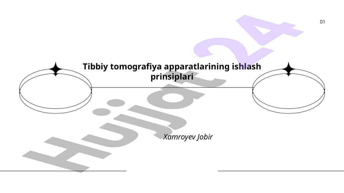 Tibbiy tomografiya apparatlarining ishlash prinsiplari