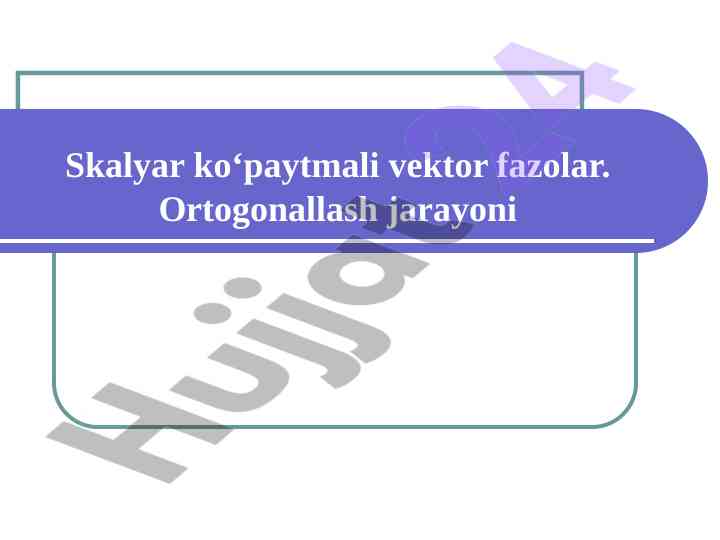 Skrujlengnni O'rganish Metodlari