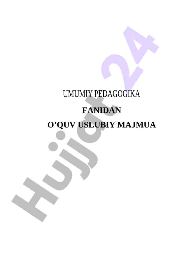 O‘zbekiston respublikasining ta’lim tizimi