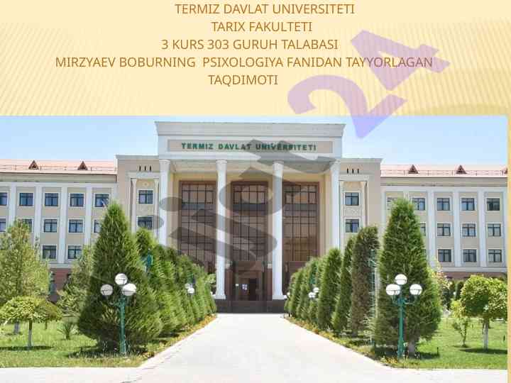 Psixologiya fanida turli yosh davrida o’zlashtirish