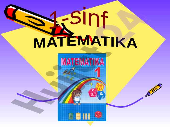 Matematika darsida ayirish usullari bilan tanishtirish