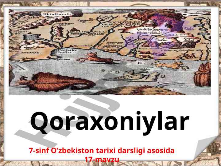 Qoraxoniylar davlati tashkil topishi tarixi
