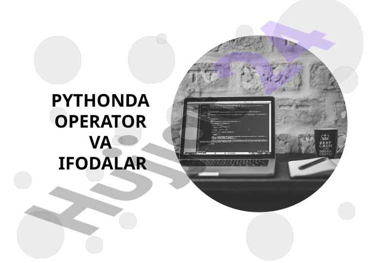 Python operator va ifodalar