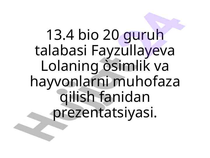 Milliy boģlar to'g'risida prezentatsiya