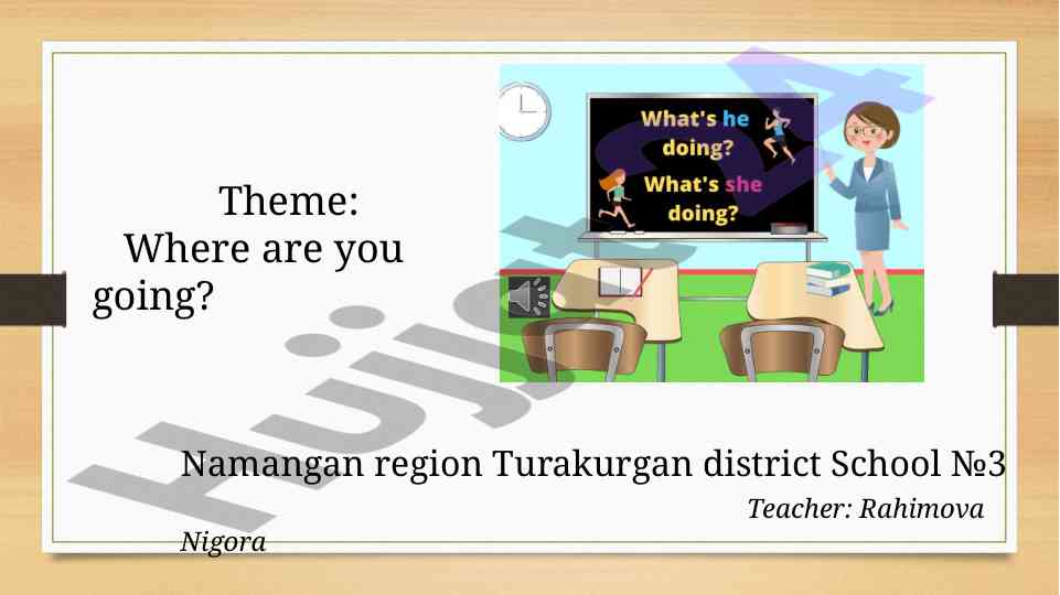 Present continuous tense structures and examples