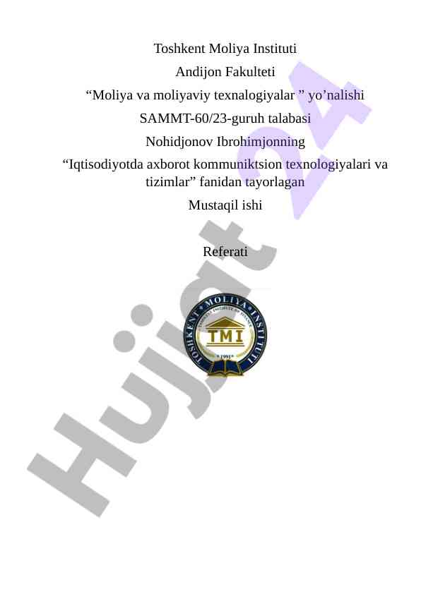 Elektron hukumat tushunchasi va vazifalari