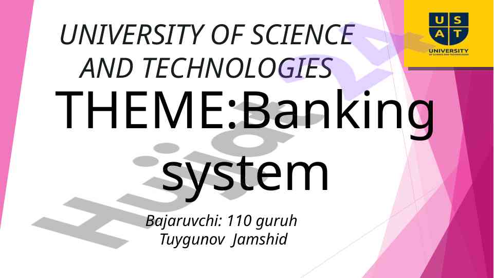 Banking system overview and functions