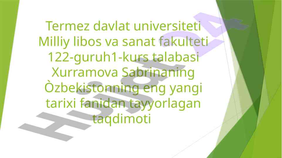 Milliy urf odatlar, qadriyatlar va anʼanalarning qayta tiklanishi
