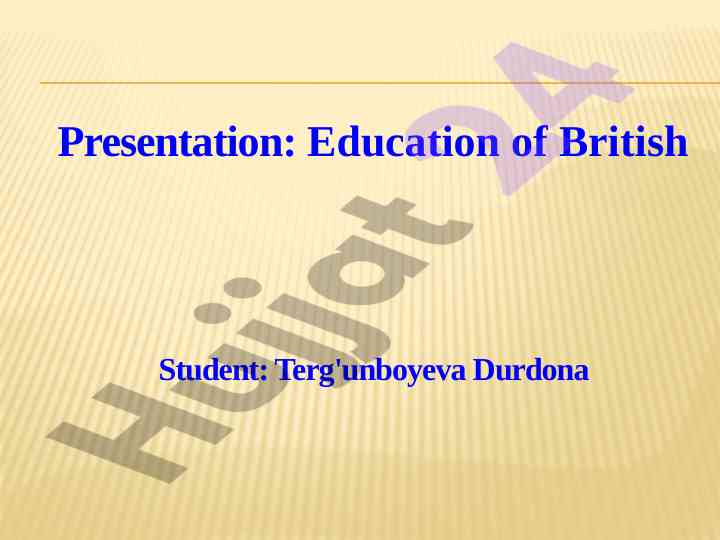 Education systems in the united kingdom overview